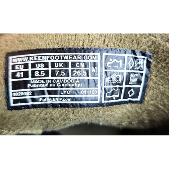 Keen Uneek Sandal Mens Size 8.5 US Army Green Shoes Breathable Outdoor - Picture 2 of 13